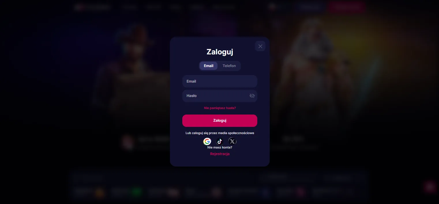 Proces logowania do NV Casino login krok po kroku